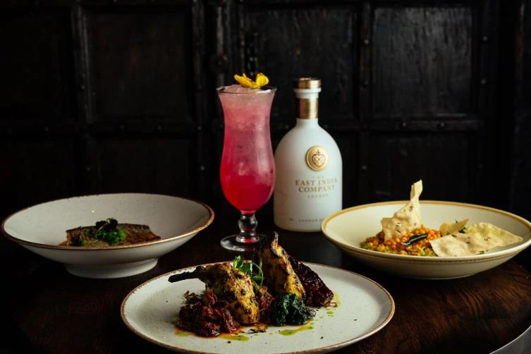 Benares food and cocktail pairing